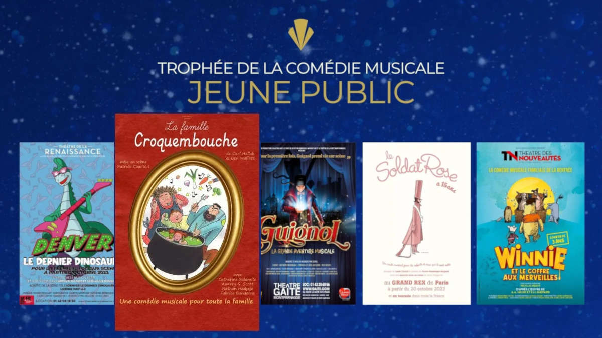 Site internet des trophées de la comédie musicale